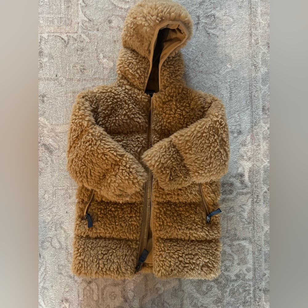 Patagonia Tan Fleece hi loft parka 2t